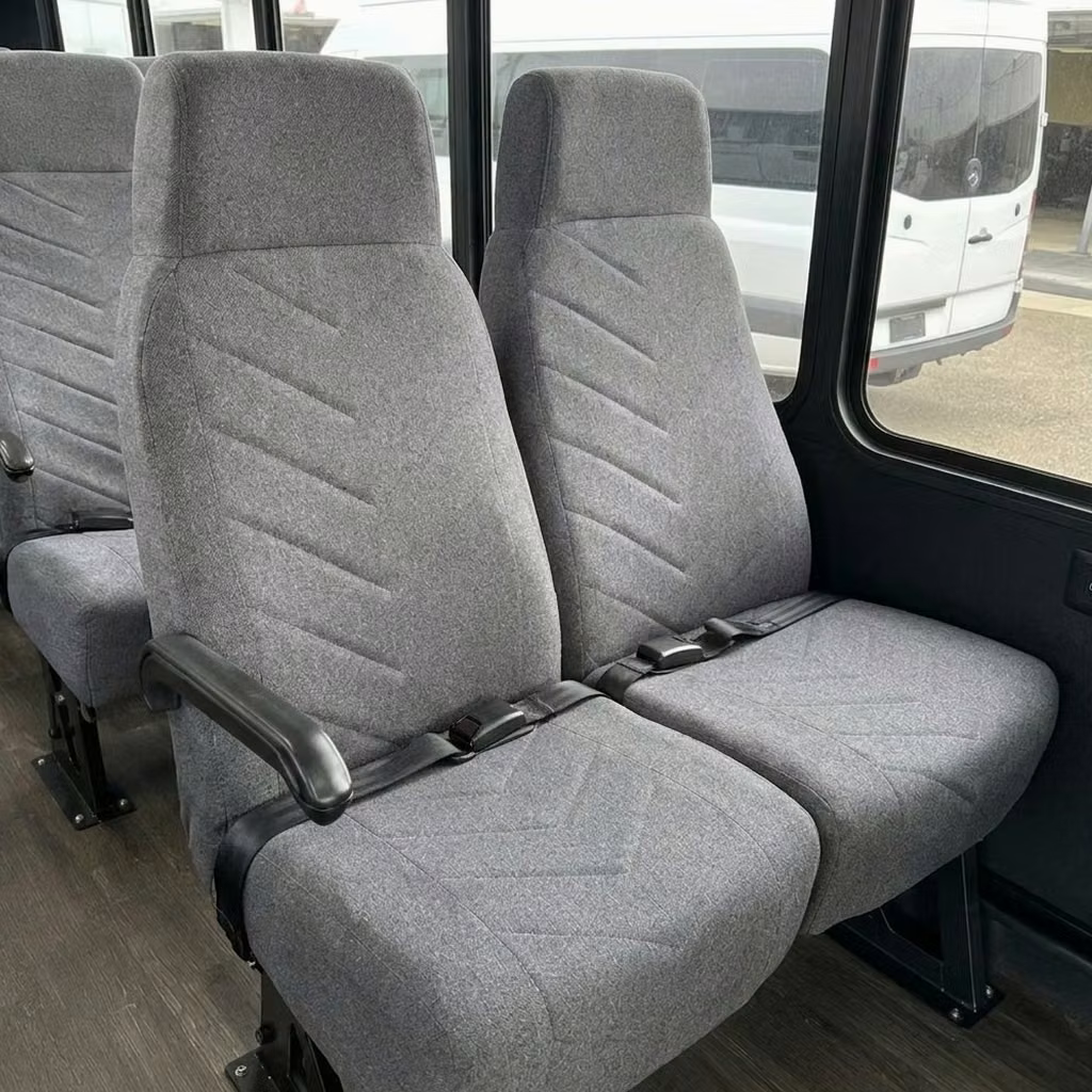aiken 18 passenger minibus high back seats