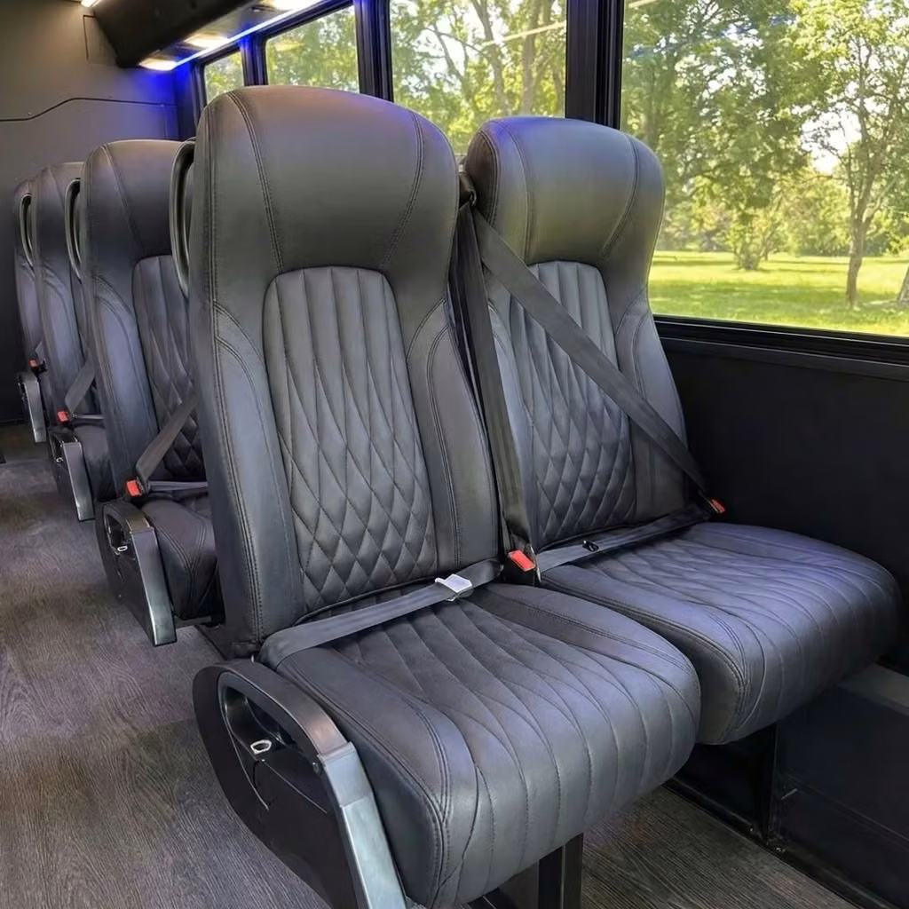 aiken 20 passenger minibus high back seats