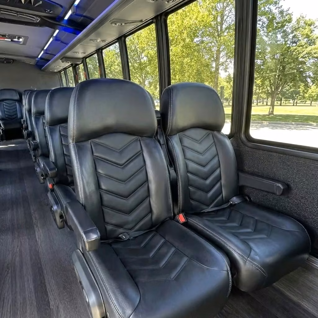 aiken 28 passenger minibus seating
