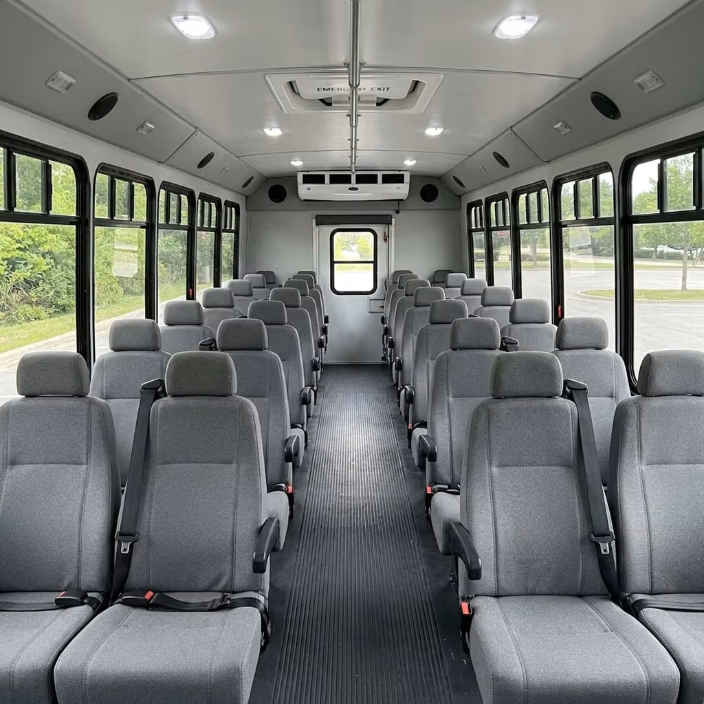 aiken 35 passenger minibus seating