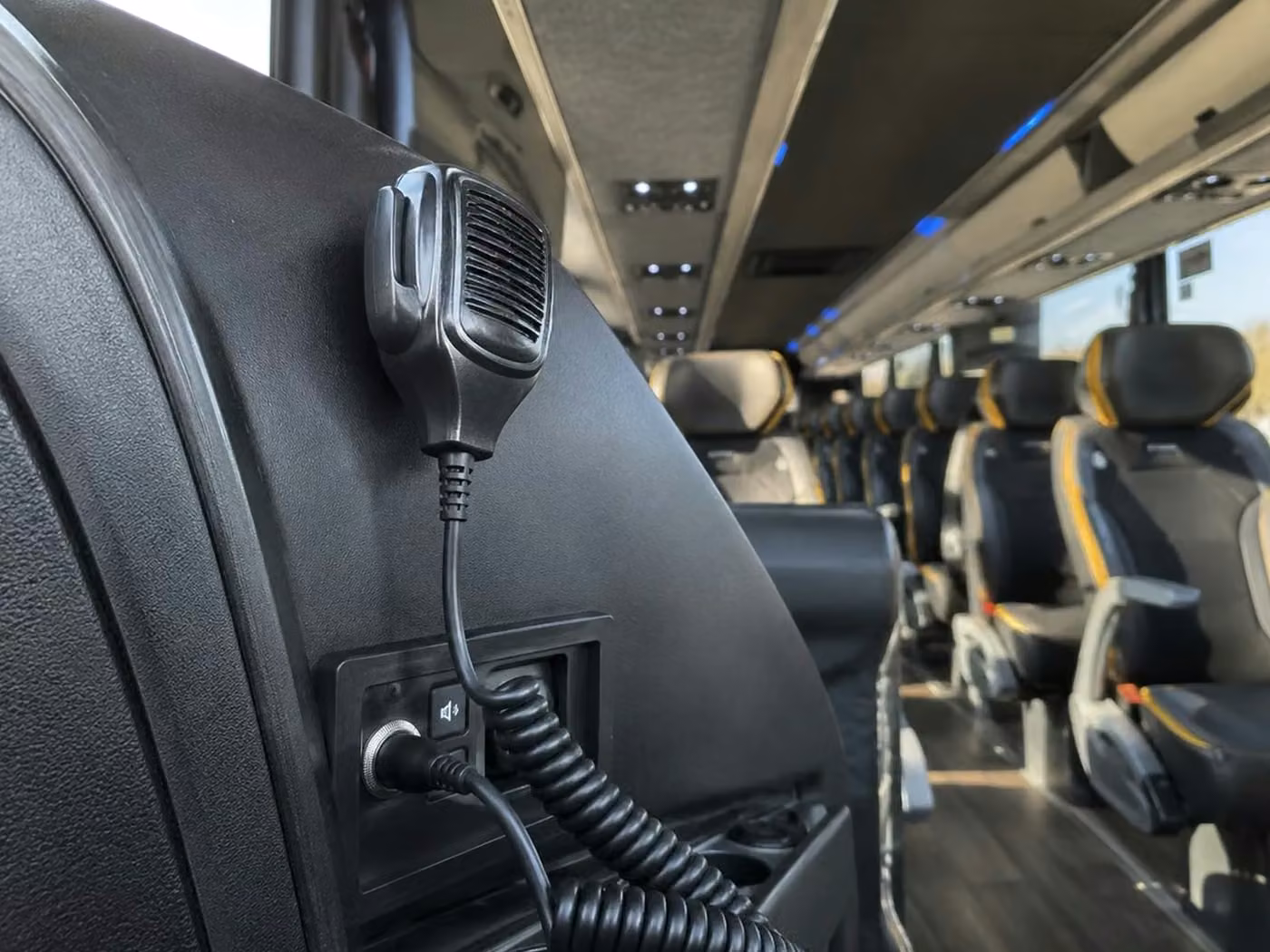 aiken charter bus pa system